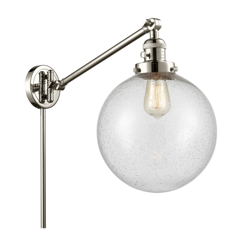 Innovations 237-PN-G204-10-LED LED Swing Arm Lamp, Polished Nickel