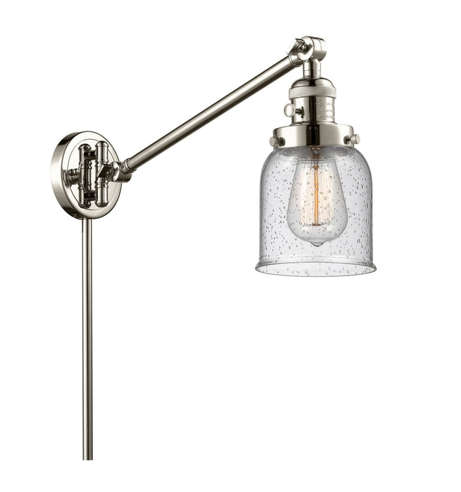 Innovations 237-PN-G54-LED LED Swing Arm Lamp, Polished Nickel