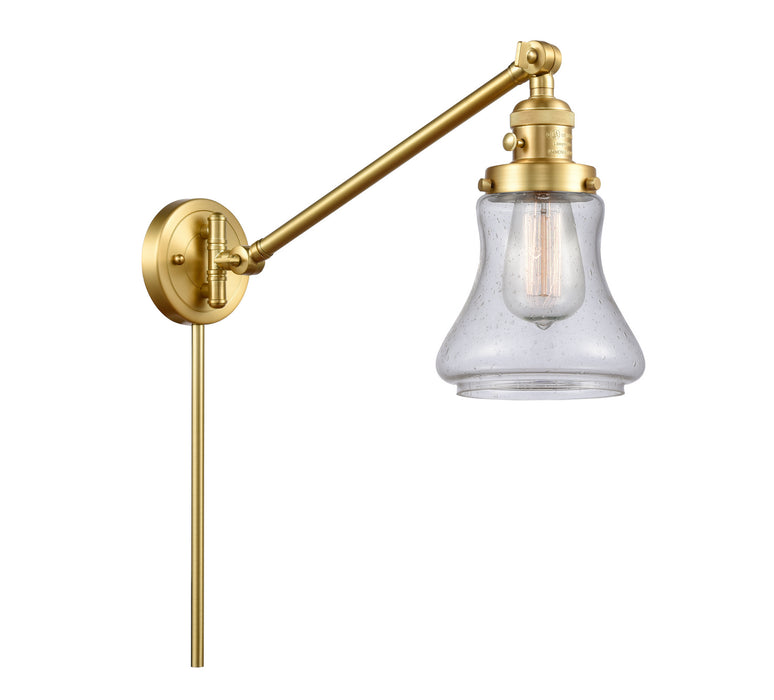 Innovations 237-SG-G194 One Light Swing Arm Lamp, Satin Gold
