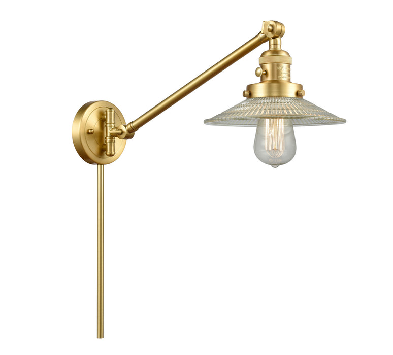 Innovations 237-SG-G2 One Light Swing Arm Lamp, Satin Gold