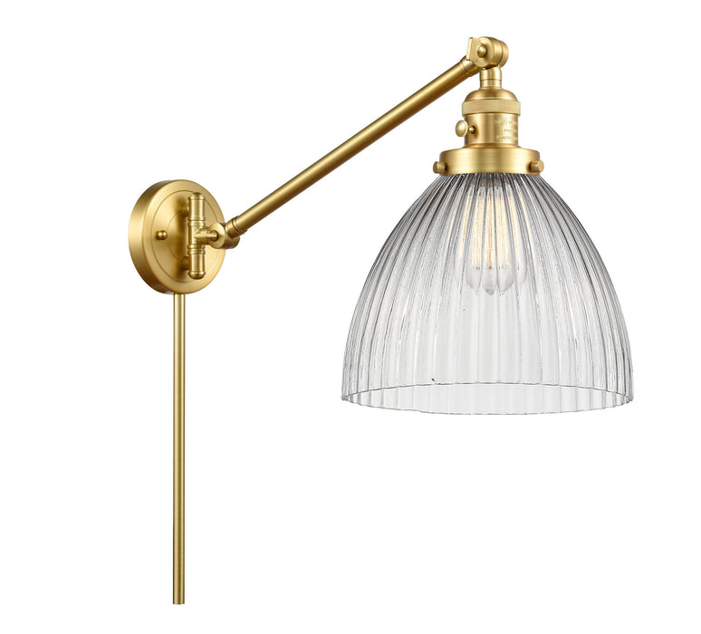 Innovations 237-SG-G222 One Light Swing Arm Lamp, Satin Gold