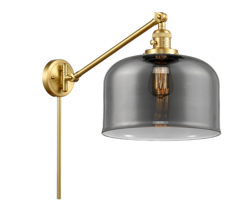 Innovations 237-SG-G73-L One Light Swing Arm Lamp, Satin Gold