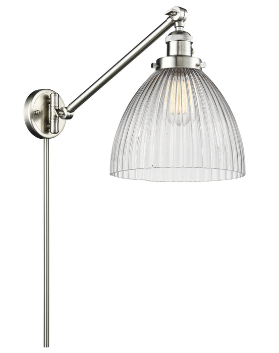 Innovations 237-SN-G222-LED LED Swing Arm Lamp, Brushed Satin Nickel
