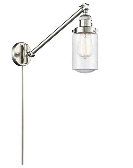 Innovations 237-SN-G314-LED LED Swing Arm Lamp, Brushed Satin Nickel