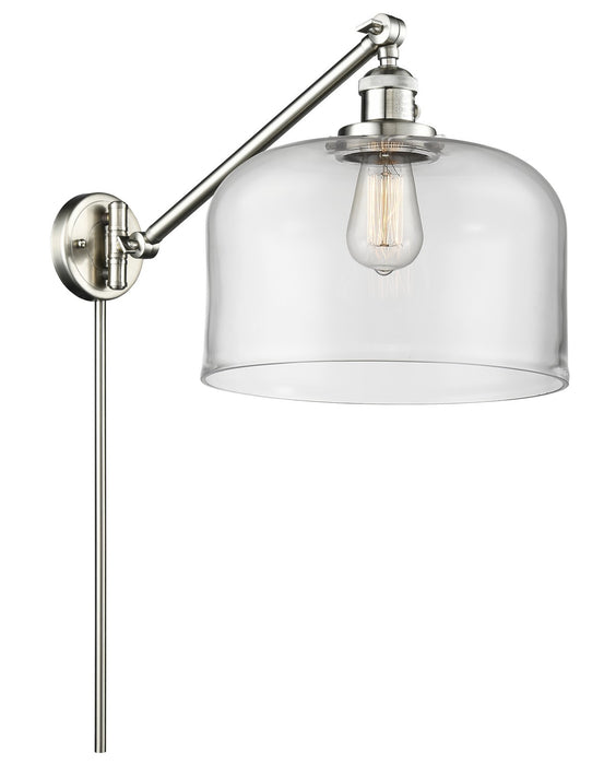 Innovations 237-SN-G72-L-LED LED Swing Arm Lamp, Brushed Satin Nickel