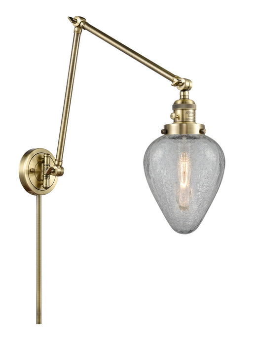 Innovations 238-AB-G165-LED LED Swing Arm Lamp, Antique Brass