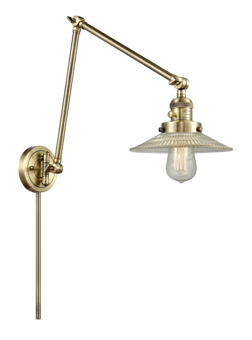 Innovations 238-AB-G2 One Light Swing Arm Lamp, Antique Brass