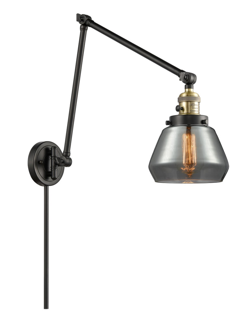 Innovations 238-BAB-G173-LED LED Swing Arm Lamp, Black Antique Brass