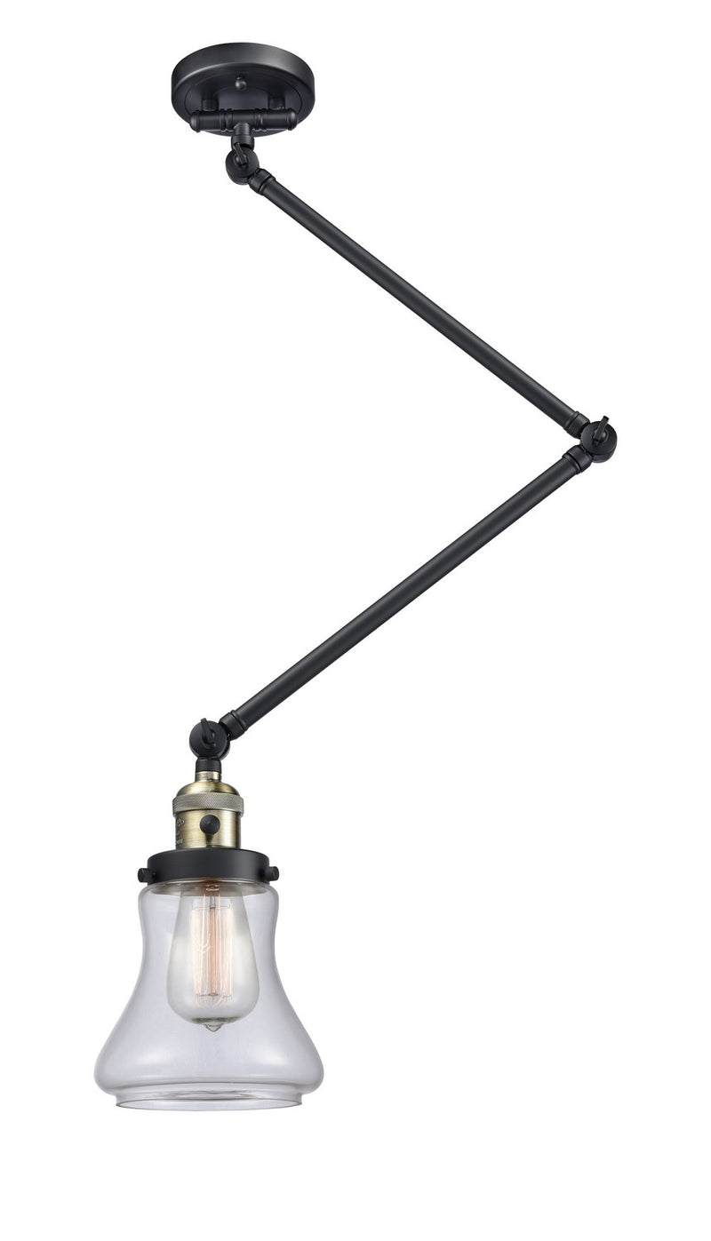 Innovations 238-BAB-G192-LED LED Swing Arm Lamp, Black Antique Brass