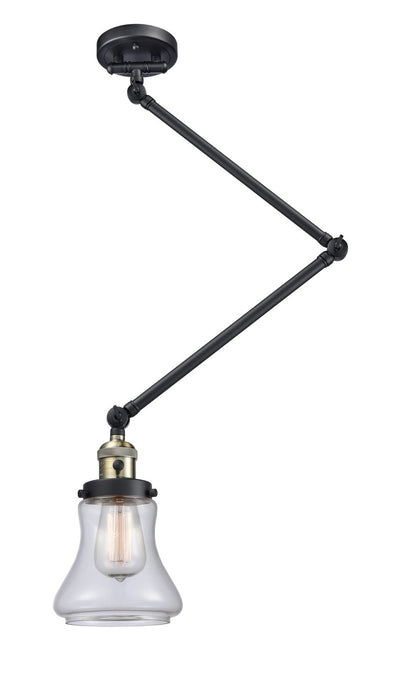 Innovations 238-BAB-G192-LED LED Swing Arm Lamp, Black Antique Brass