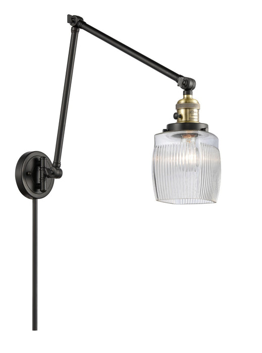 Innovations 238-BAB-G302-LED LED Swing Arm Lamp, Black Antique Brass