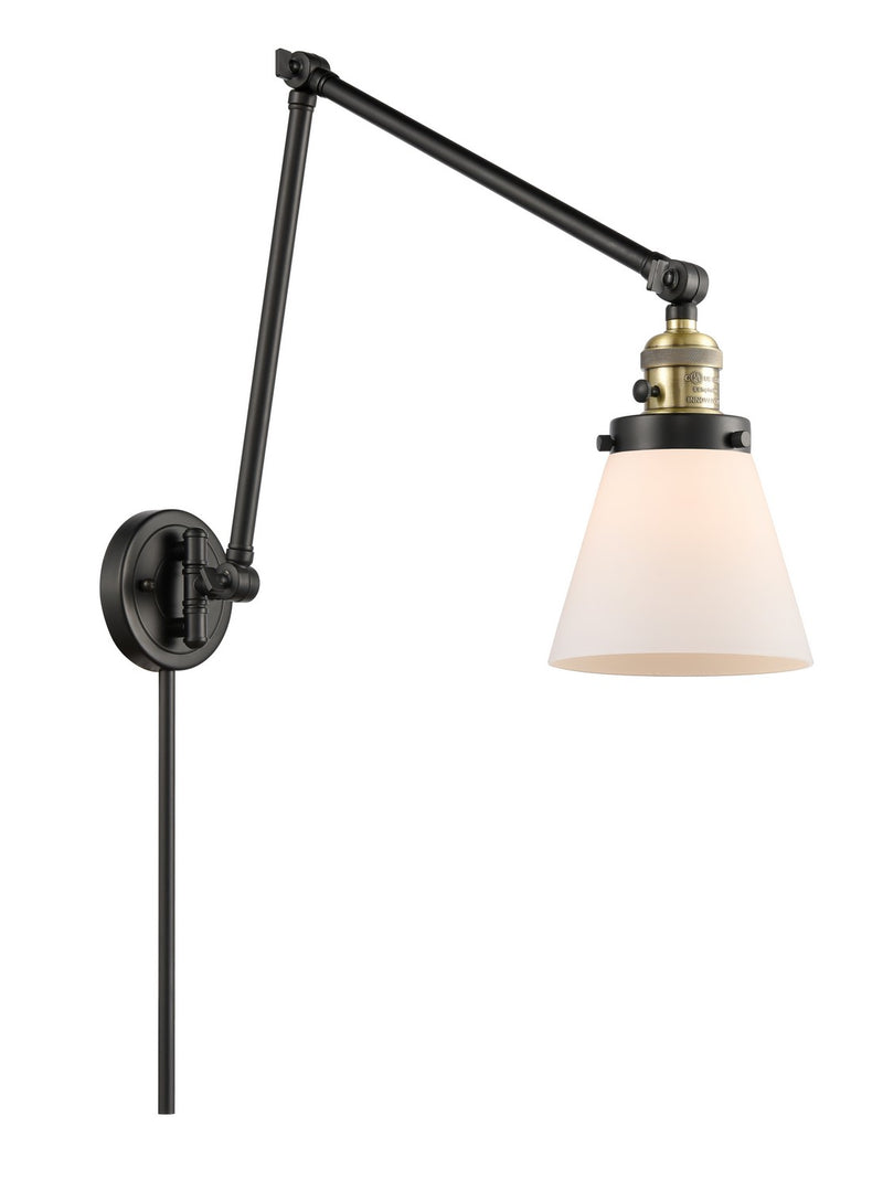 Innovations 238-BAB-G61-LED LED Swing Arm Lamp, Black Antique Brass