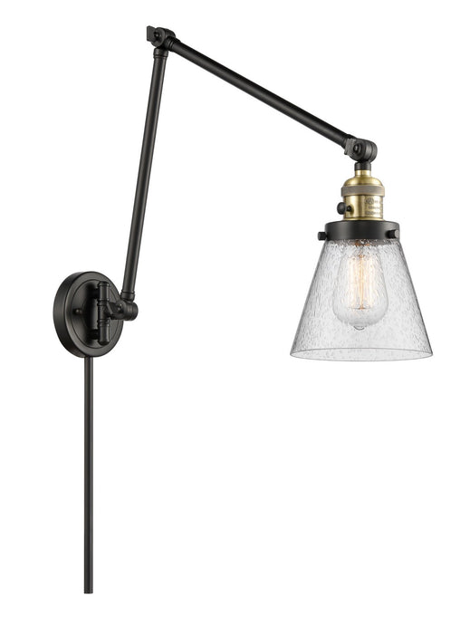 Innovations 238-BAB-G64-LED LED Swing Arm Lamp, Black Antique Brass