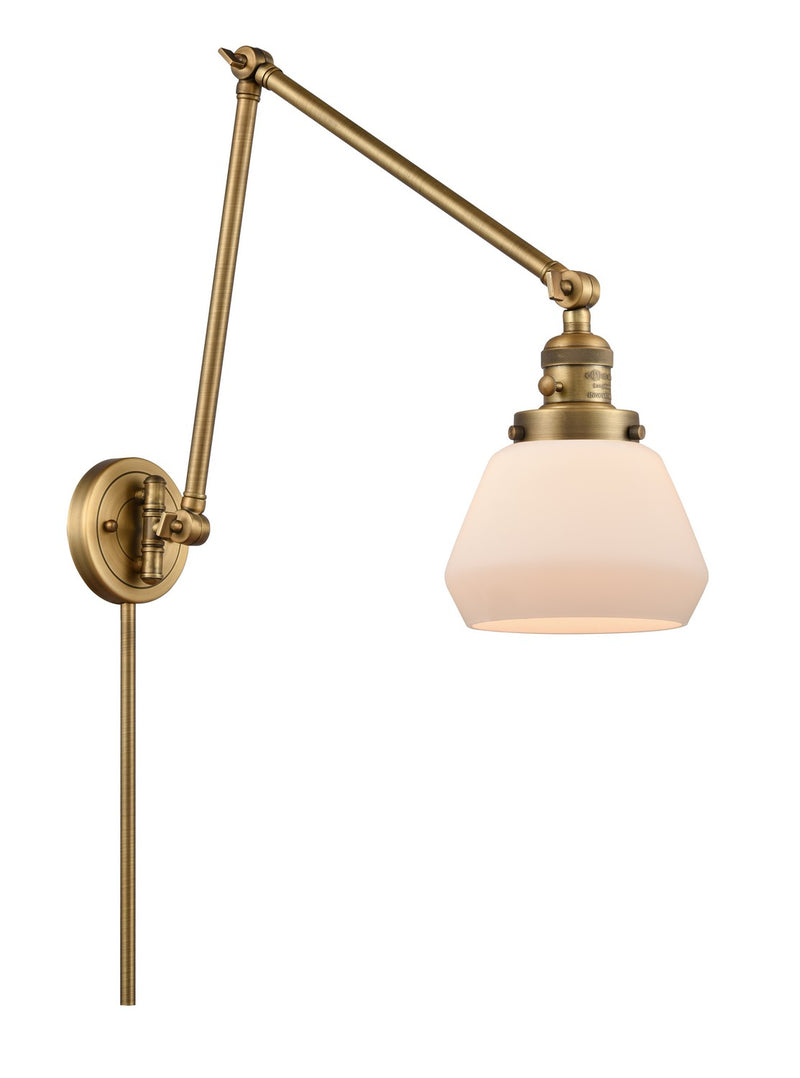Innovations 238-BB-G171-LED LED Swing Arm Lamp, Brushed Brass