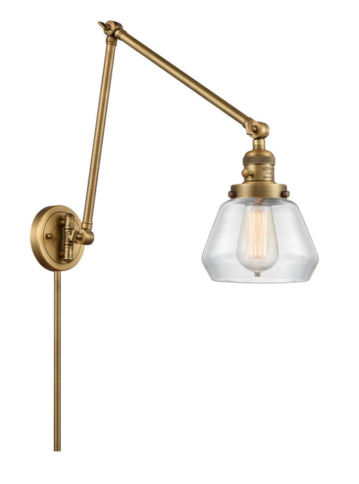 Innovations 238-BB-G172-LED LED Swing Arm Lamp, Brushed Brass