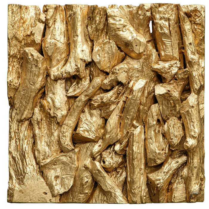 Uttermost 04327 Wall Decor, Gold Leaf