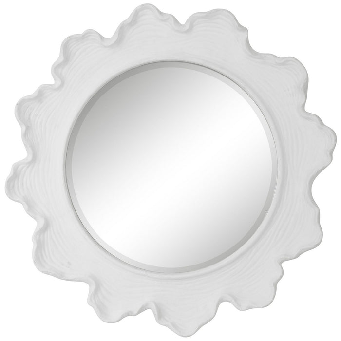Uttermost 09797 Mirror, Matte White