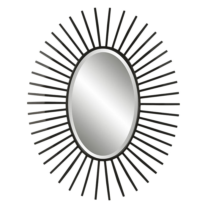 Uttermost 09800 Mirror, Matte Black