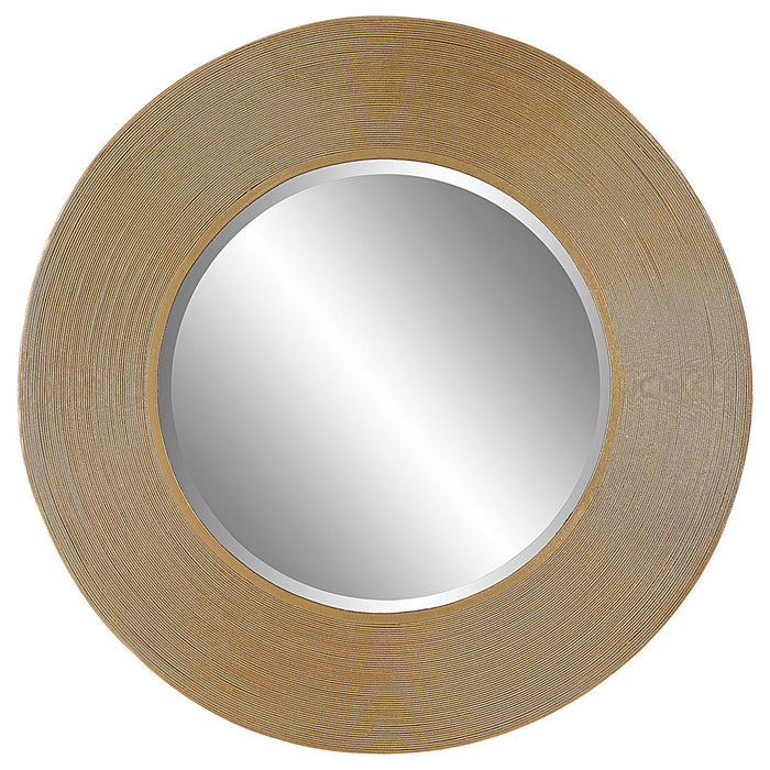 Uttermost 09801 Mirror, Metallic Gold Leaf
