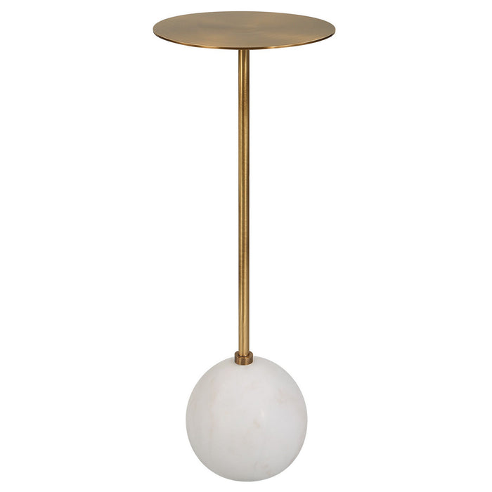 Uttermost 25216 Drink Table, Solid Brass