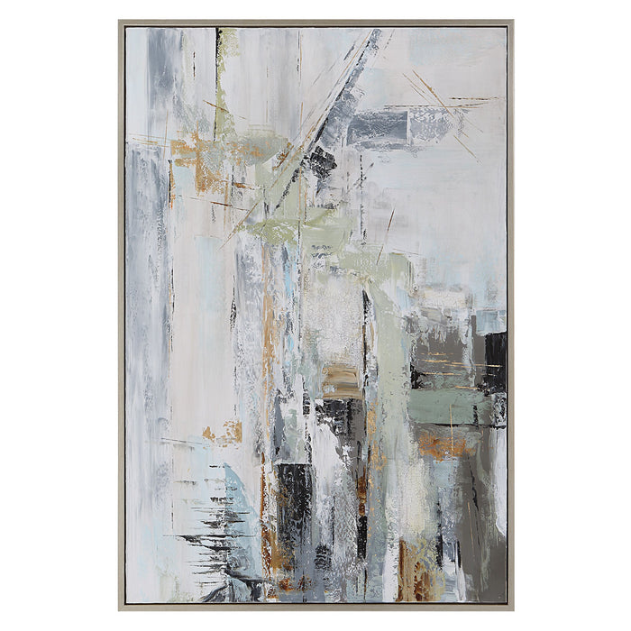 Uttermost 41442 Canvas Art, Silver