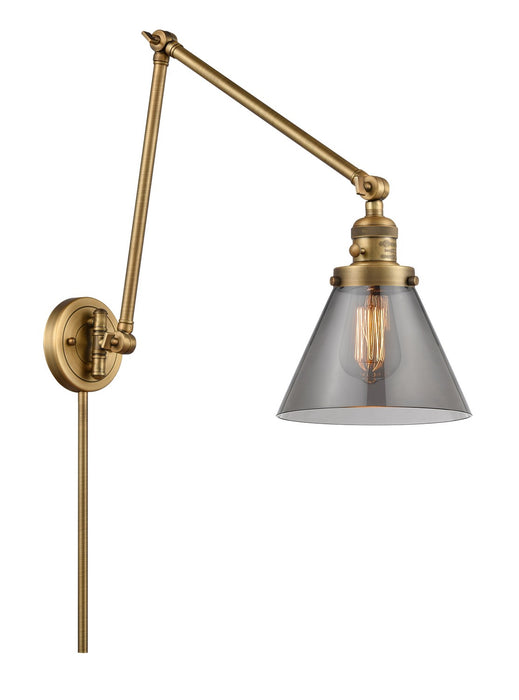 Innovations 238-BB-G43-LED LED Swing Arm Lamp, Brushed Brass