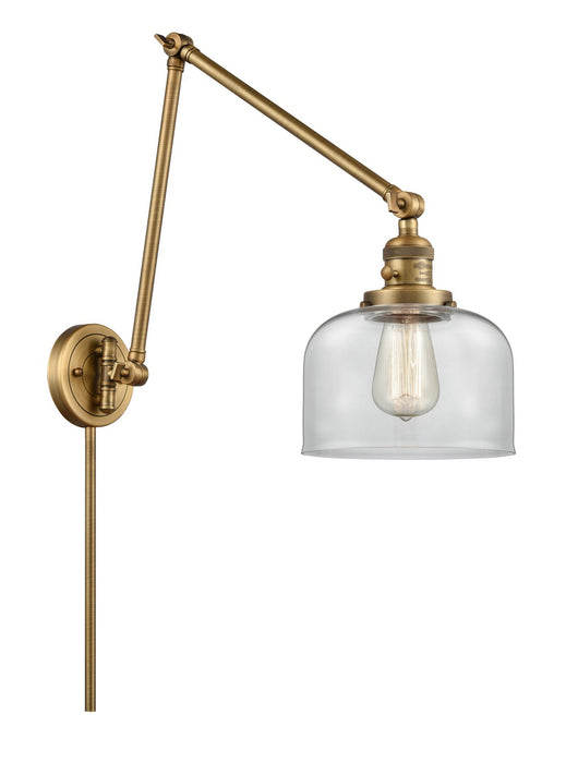 Innovations 238-BB-G72-LED LED Swing Arm Lamp, Brushed Brass