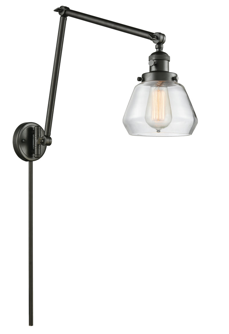 Innovations 238-OB-G172 One Light Swing Arm Lamp, Oil Rubbed Bronze