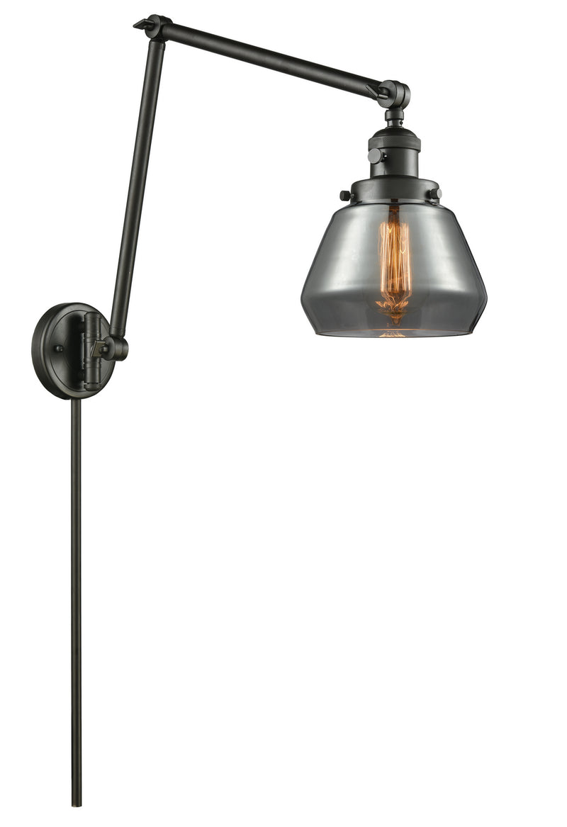 Innovations 238-OB-G173 One Light Swing Arm Lamp, Oil Rubbed Bronze