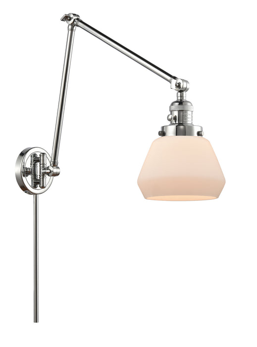 Innovations 238-PC-G171 One Light Swing Arm Lamp, Polished Chrome
