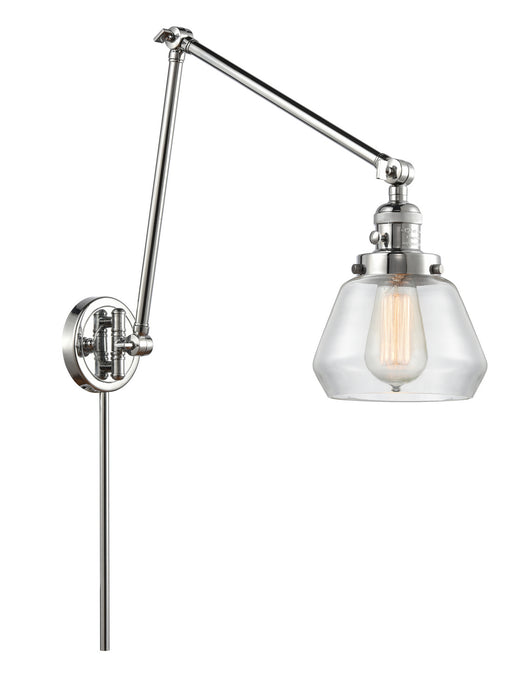 Innovations 238-PC-G172 One Light Swing Arm Lamp, Polished Chrome