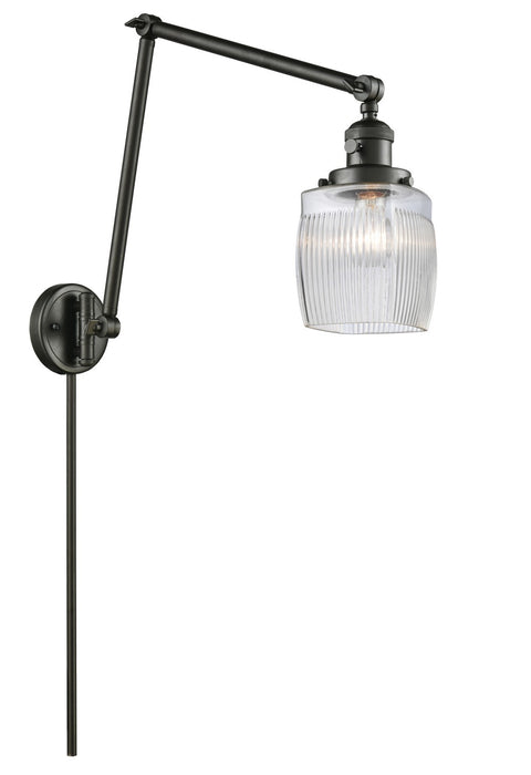Innovations 238-OB-G302-LED LED Swing Arm Lamp, Oil Rubbed Bronze
