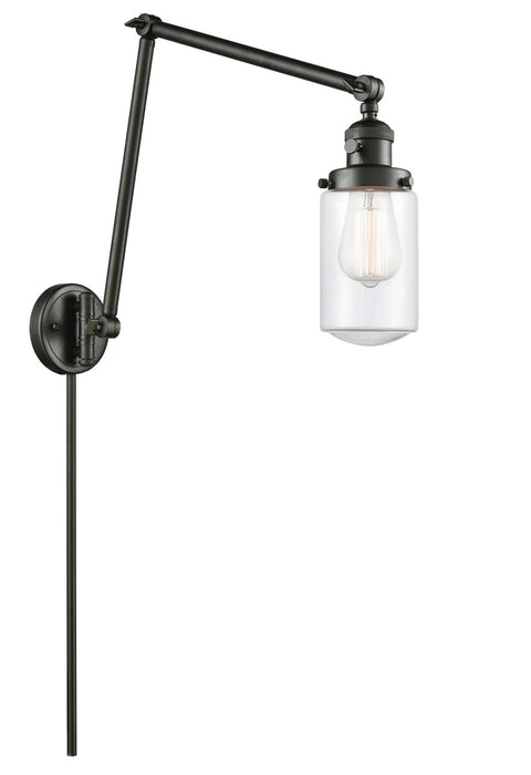 Innovations 238-OB-G312-LED LED Swing Arm Lamp, Oil Rubbed Bronze