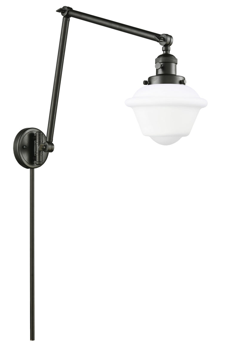 Innovations 238-OB-G531-LED LED Swing Arm Lamp, Oil Rubbed Bronze