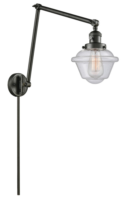 Innovations 238-OB-G534-LED LED Swing Arm Lamp, Oil Rubbed Bronze