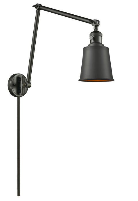 Innovations 238-OB-M9-OB One Light Swing Arm Lamp, Oil Rubbed Bronze