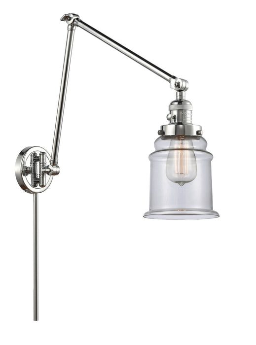 Innovations 238-PC-G182-LED LED Swing Arm Lamp, Polished Chrome