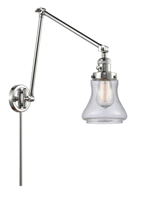 Innovations 238-PC-G194 One Light Swing Arm Lamp, Polished Chrome