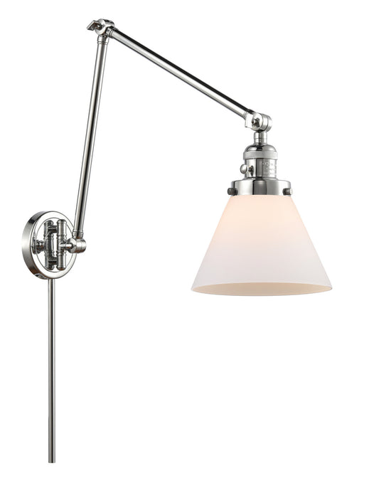 Innovations 238-PC-G41 One Light Swing Arm Lamp, Polished Chrome