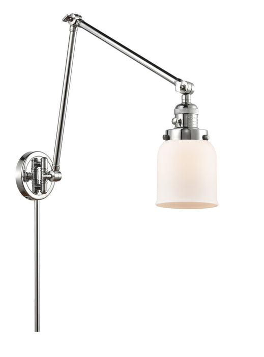 Innovations 238-PC-G51 One Light Swing Arm Lamp, Polished Chrome