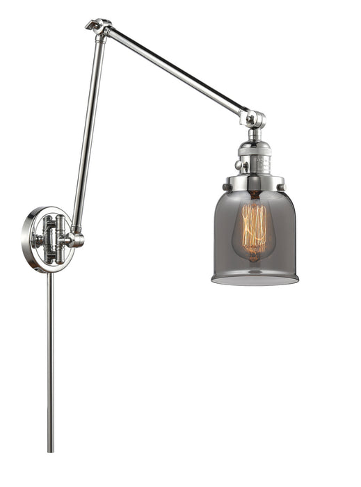Innovations 238-PC-G53 One Light Swing Arm Lamp, Polished Chrome