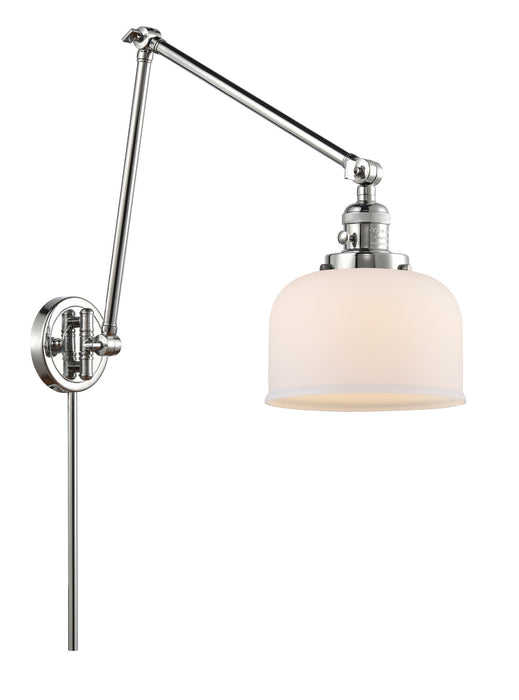 Innovations 238-PC-G71 One Light Swing Arm Lamp, Polished Chrome