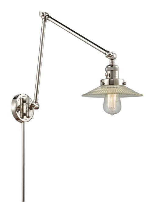 Innovations 238-PN-G2 One Light Swing Arm Lamp, Polished Nickel
