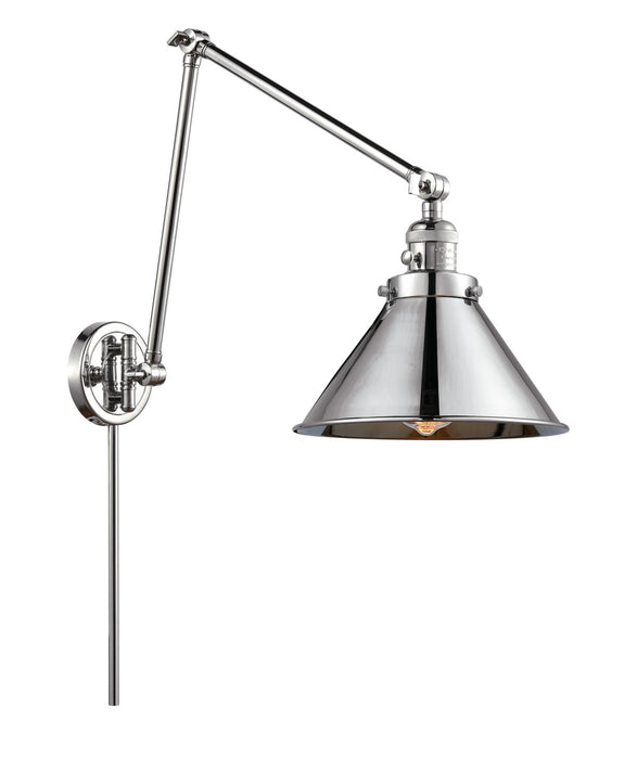 Innovations 238-PC-M10-PC One Light Swing Arm Lamp, Polished Chrome
