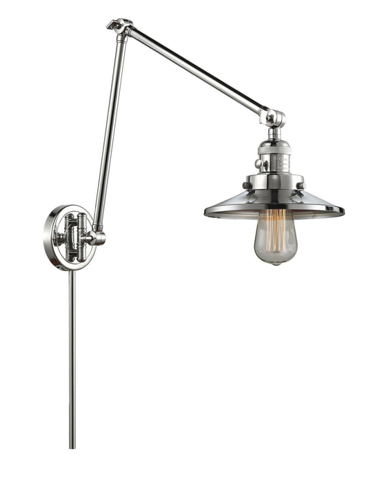 Innovations 238-PC-M7-LED LED Swing Arm Lamp, Polished Chrome