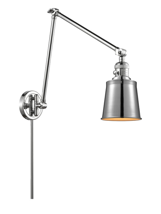 Innovations 238-PC-M9-PC One Light Swing Arm Lamp, Polished Chrome