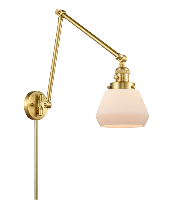 Innovations 238-SG-G171 One Light Swing Arm Lamp, Satin Gold