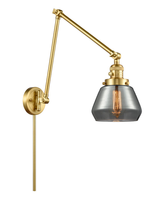 Innovations 238-SG-G173 One Light Swing Arm Lamp, Satin Gold