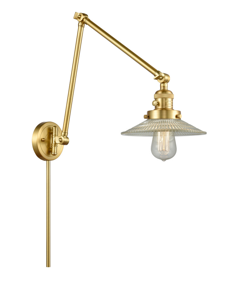 Innovations 238-SG-G2 One Light Swing Arm Lamp, Satin Gold