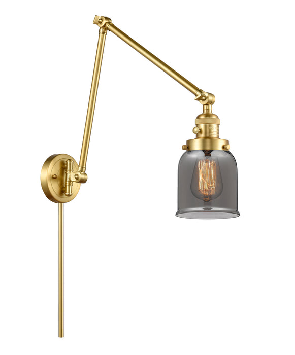 Innovations 238-SG-G53 One Light Swing Arm Lamp, Satin Gold